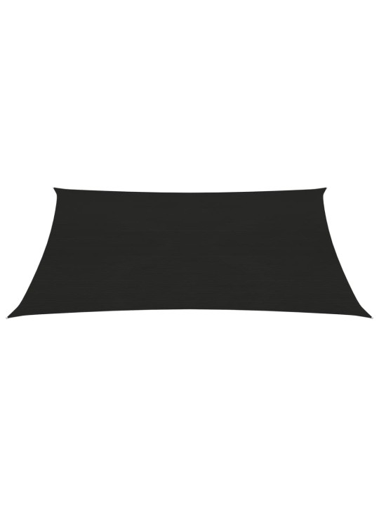 Stínící plachta 160 g/m² černá 3 x 4 m HDPE