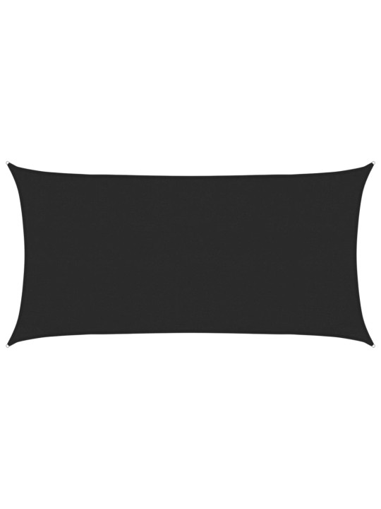 Stínící plachta 160 g/m² černá 3 x 6 m HDPE
