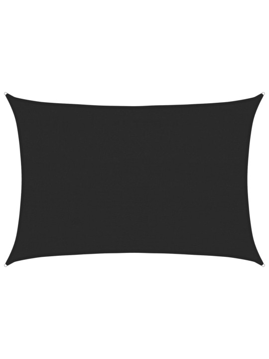 Stínící plachta 160 g/m² černá 4 x 6 m hdpe