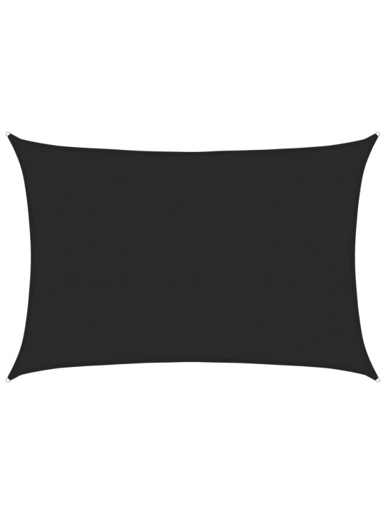 Stínící plachta 160 g/m² černá 5 x 7 m HDPE