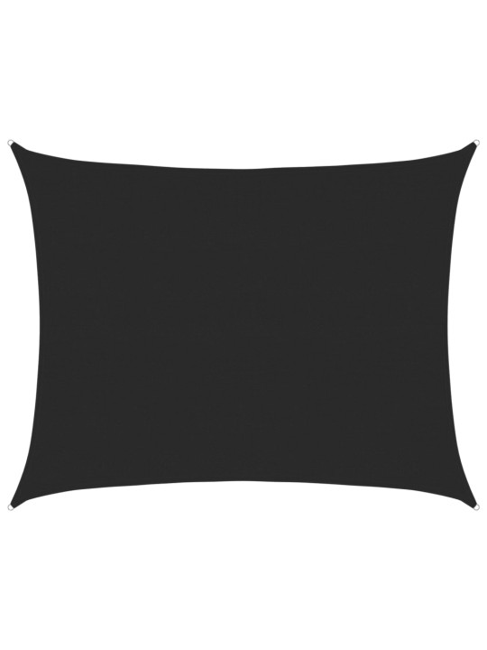 Stínící plachta 160 g/m² černá 6 x 7 m hdpe
