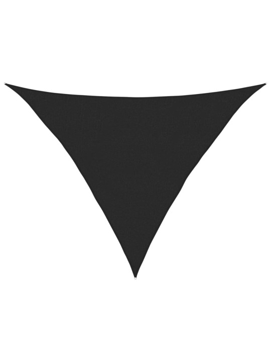 Stínící plachta 160 g/m² černá 2,5 x 2,5 x 3,5 m hdpe