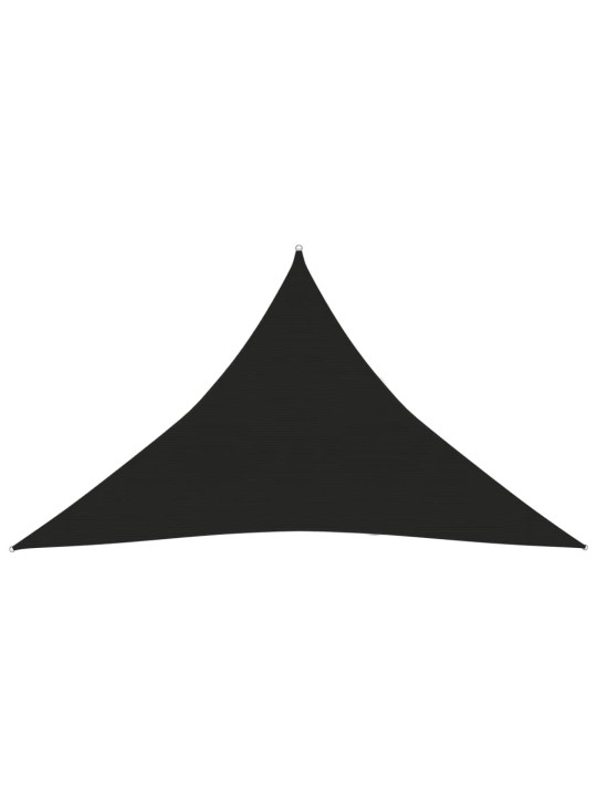 Stínící plachta 160 g/m² černá 3 x 3 x 4,2 m HDPE