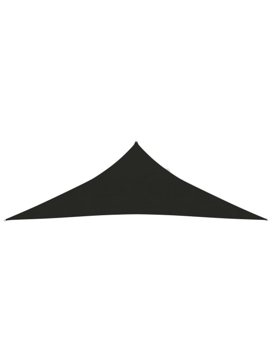 Stínící plachta 160 g/m² černá 3,5 x 3,5 x 4,9 m HDPE