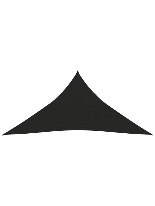 Stínící plachta 160 g/m² černá 4 x 4 x 4 m HDPE