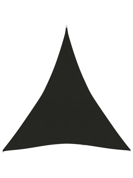 Stínící plachta 160 g/m² černá 4 x 5 x 5 m HDPE