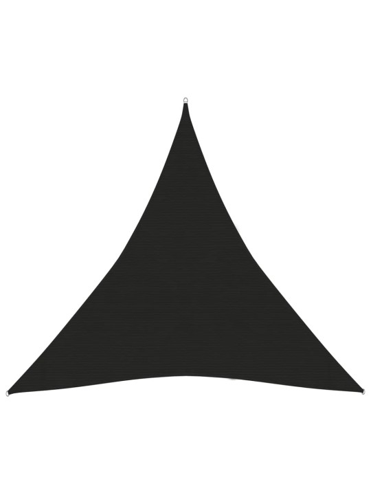 Stínící plachta 160 g/m² černá 5 x 5 x 5 m HDPE