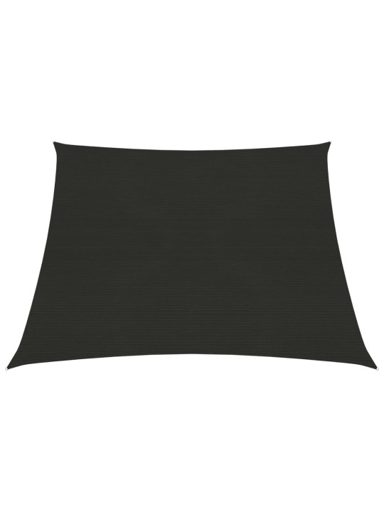 Stínící plachta 160 g/m² černá 3/4 x 2 m HDPE