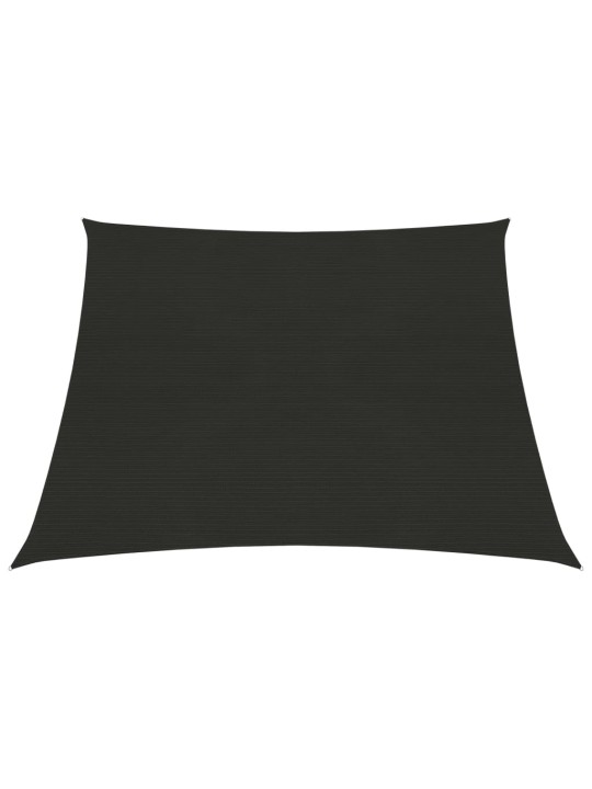 Stínící plachta 160 g/m² černá 3/4 x 3 m HDPE