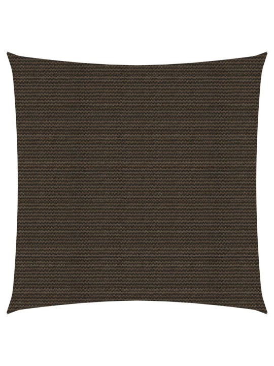 Stínící plachta 160 g/m² hnědá 2 x 2 m HDPE