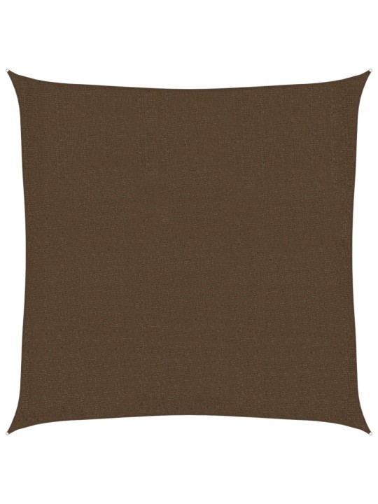 Stínící plachta 160 g/m² hnědá 2,5 x 2,5 m HDPE