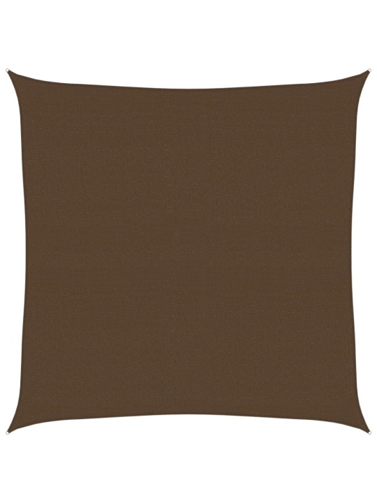 Plachta proti slunci 160 g/m² hnědá 6 x 6 m hdpe