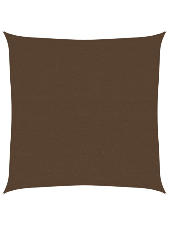 Stínící plachta 160 g/m² hnědá 7 x 7 m hdpe