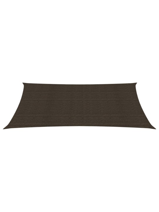 Plachta proti slunci 160 g/m² hnědá 2 x 4,5 m HDPE