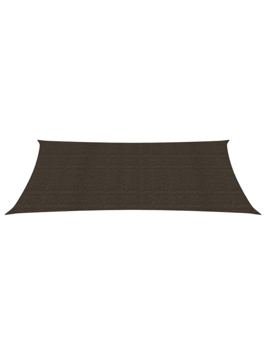 Plachta proti slunci 160 g/m² hnědá 2 x 5 m HDPE