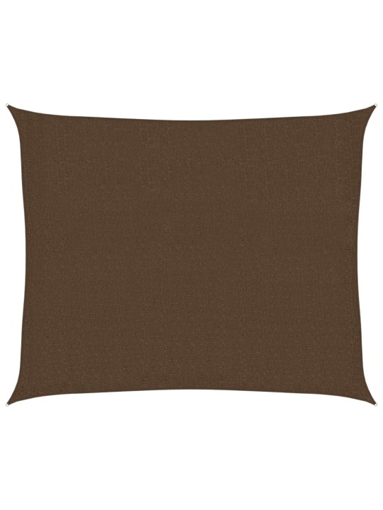 Stínící plachta 160 g/m² hnědá 2,5 x 3 m HDPE