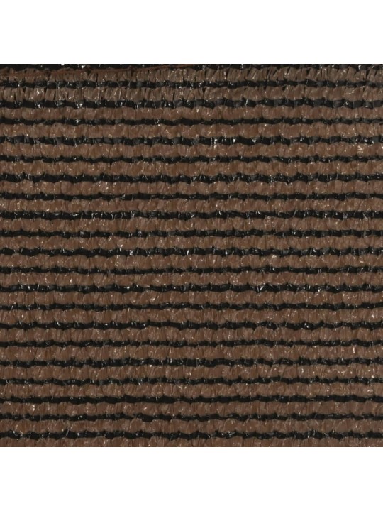 Stínící plachta 160 g/m² hnědá 2,5 x 3 m HDPE