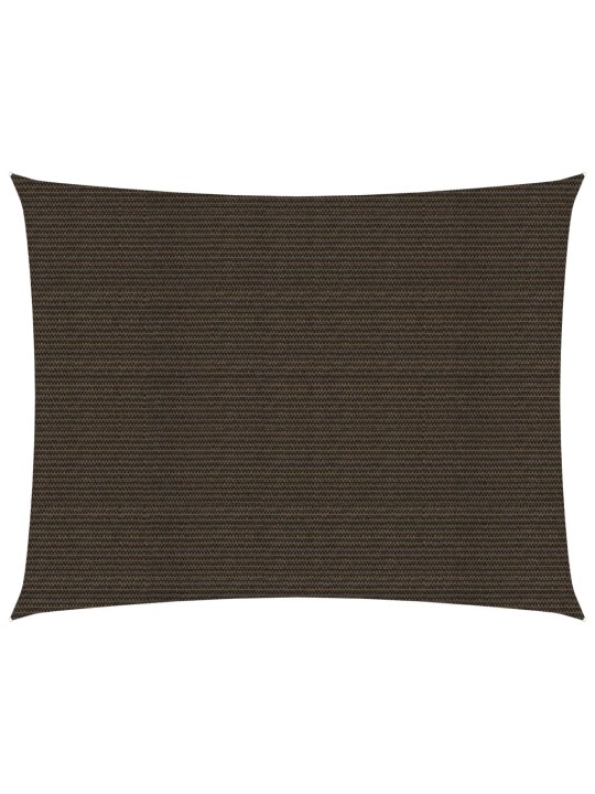Stínící plachta 160 g/m² hnědá 2,5 x 4 m HDPE