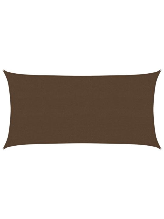 Stínící plachta 160 g/m² hnědá 2,5 x 4,5 m hdpe