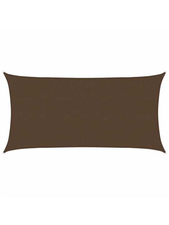 Stínící plachta 160 g/m² hnědá 2,5 x 5 m hdpe