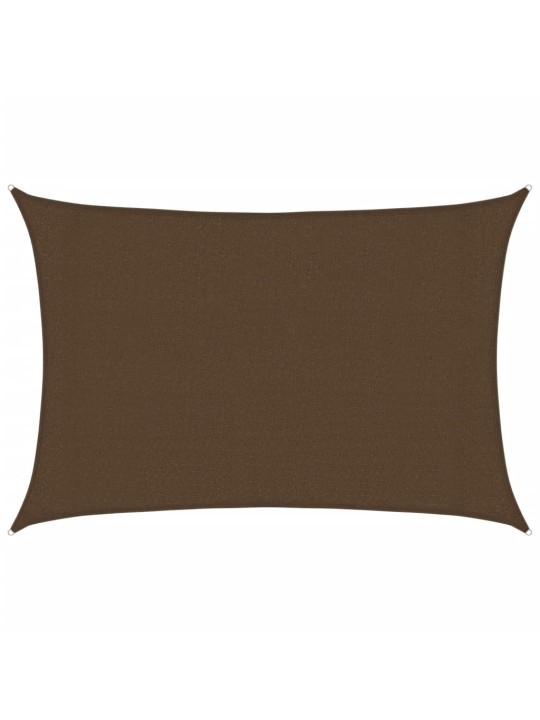 Stínící plachta 160 g/m² hnědá 3 x 5 m HDPE