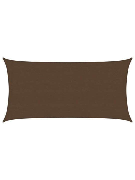 Plachta proti slunci 160 g/m² hnědá 4 x 7 m hdpe