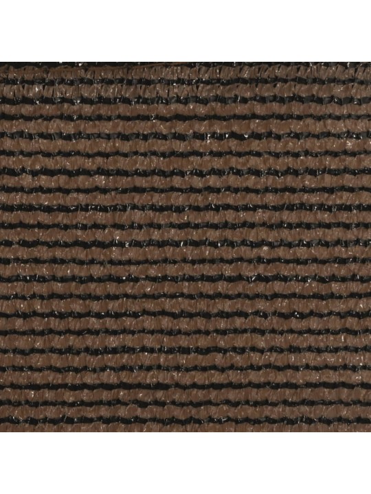 Plachta proti slunci 160 g/m² hnědá 4 x 7 m hdpe