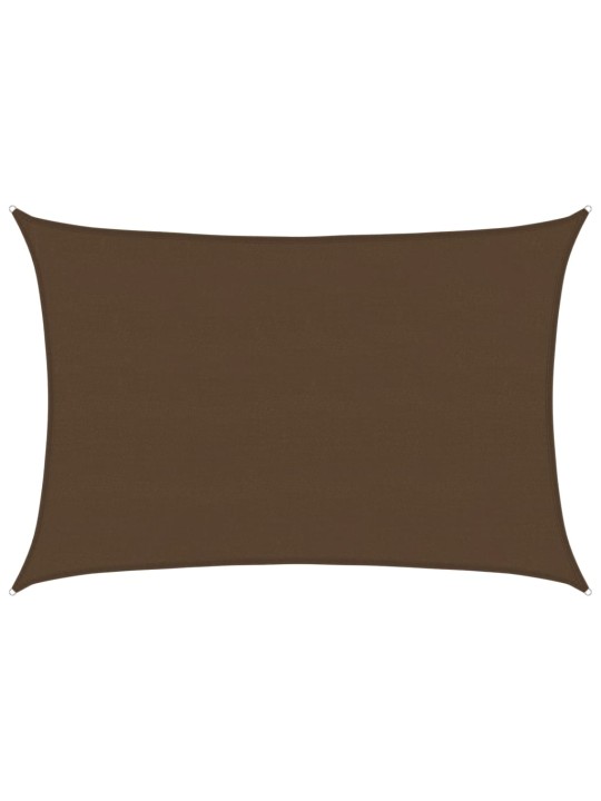Stínicí plachta 160 g/m² hnědá 5 x 6 m hdpe