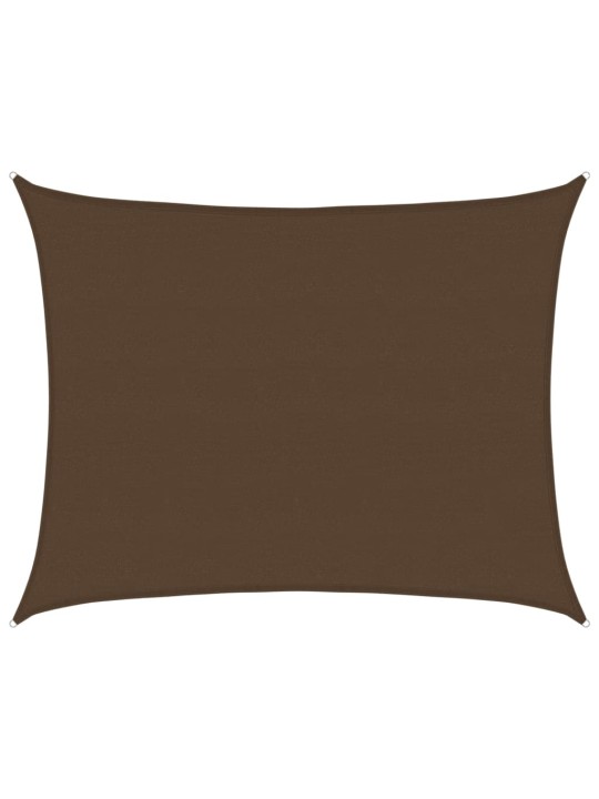 Stínící plachta 160 g/m² hnědá 6 x 7 m hdpe