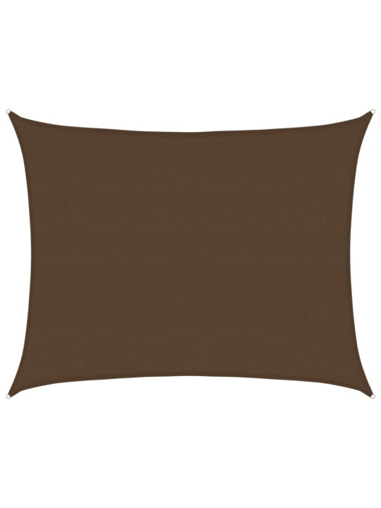 Stínící plachta 160 g/m² hnědá 6 x 8 m hdpe