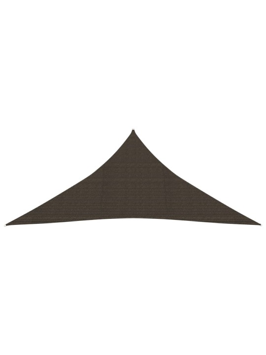 Stínící plachta 160 g/m² hnědá 5 x 5 x 5 m HDPE