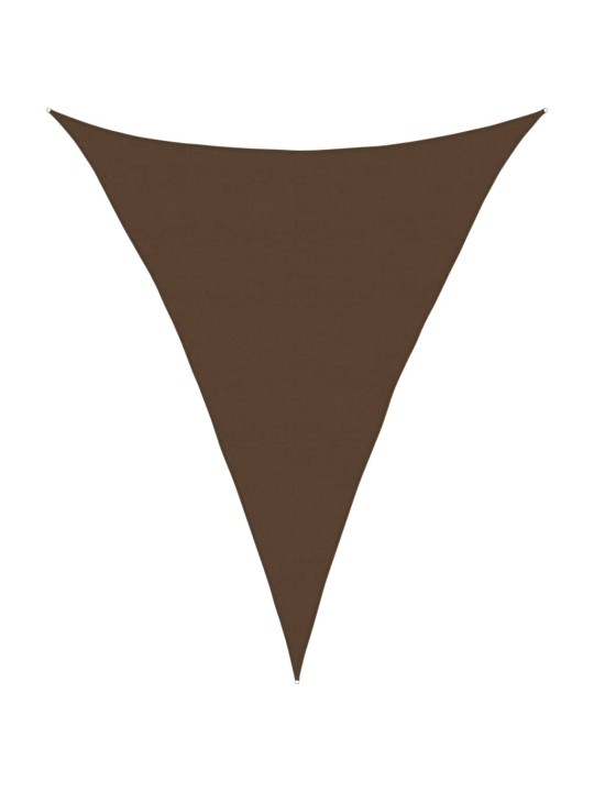 Stínící plachta 160 g/m² hnědá 5 x 7 x 7 m hdpe