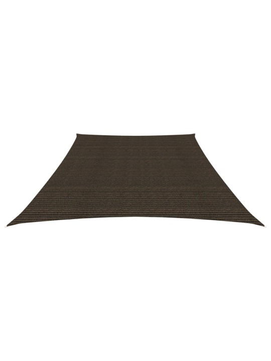 Stínící plachta 160 g/m² hnědá 3/4 x 2 m HDPE