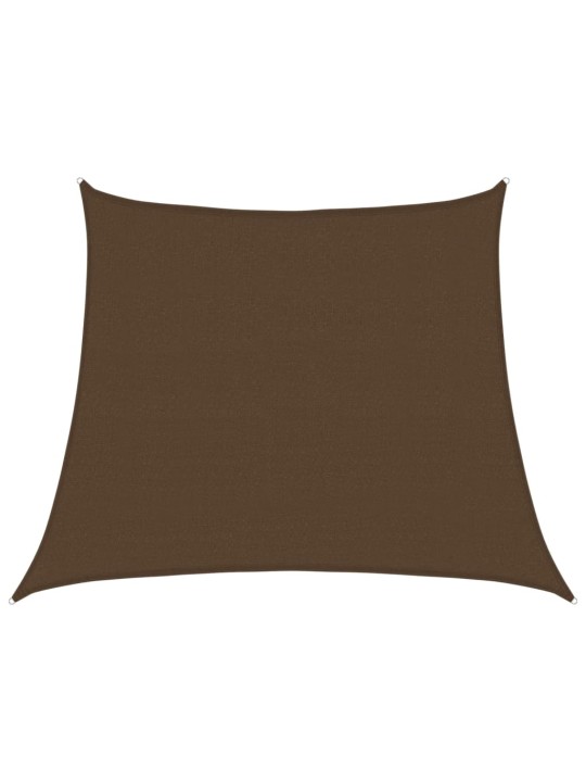 Stínící plachta 160 g/m² hnědá 3/4 x 3 m hdpe