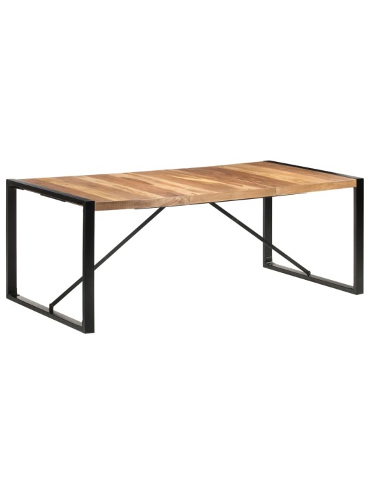 Jídelní stůl 200 x 100 x 75 cm masivní dřevo