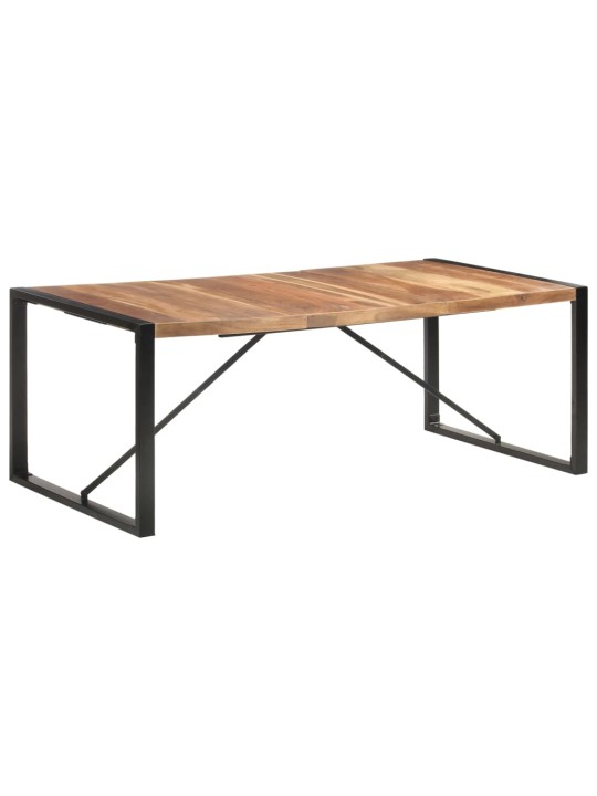 Jídelní stůl 200 x 100 x 75 cm masivní dřevo