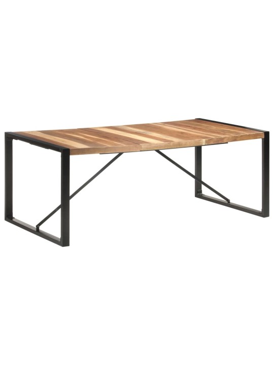 Jídelní stůl 200 x 100 x 75 cm masivní dřevo