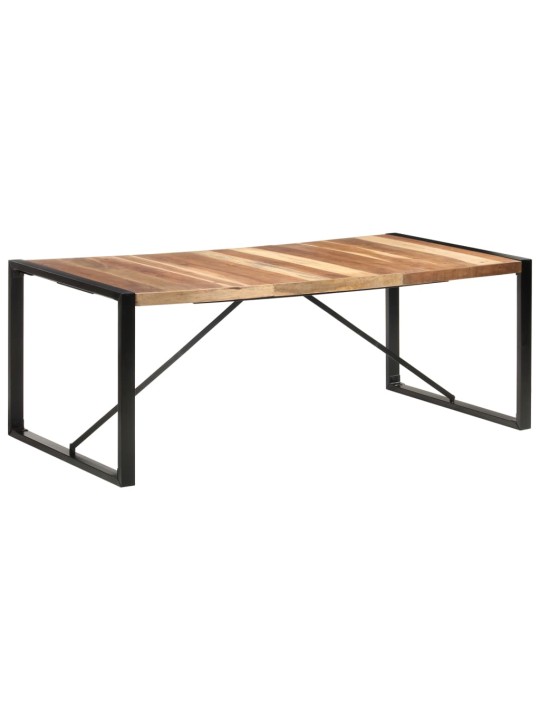 Jídelní stůl 200 x 100 x 75 cm masivní dřevo