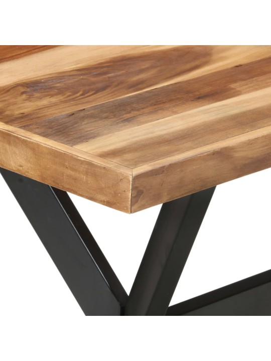 Jídelní stůl 140x70x75 cm masiv s medovou povrchovou úpravou
