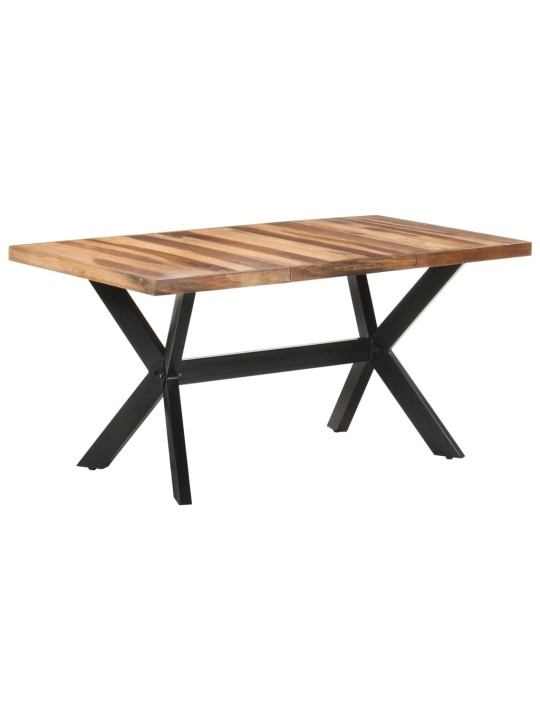 Jídelní stůl 160x80x75 cm masiv s medovou povrchovou úpravou