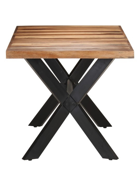 Jídelní stůl 160x80x75 cm masiv s medovou povrchovou úpravou
