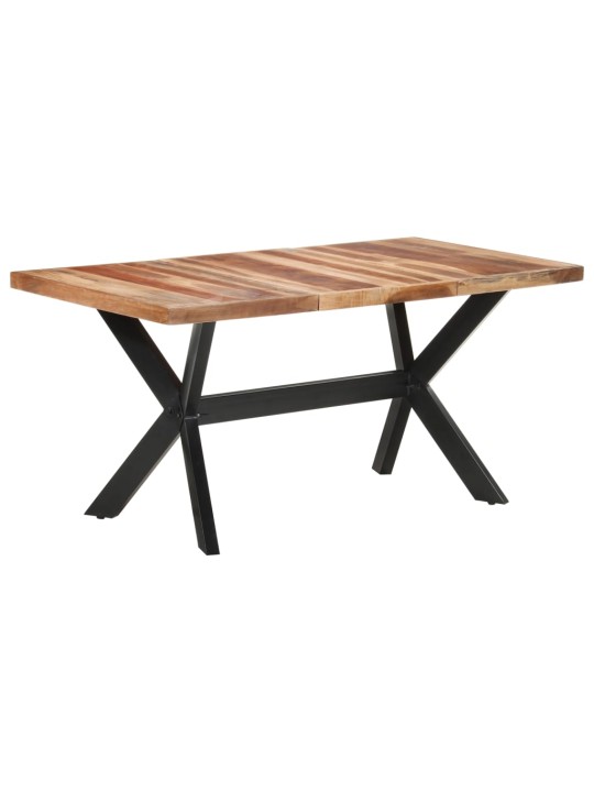 Jídelní stůl 160x80x75 cm masiv s medovou povrchovou úpravou