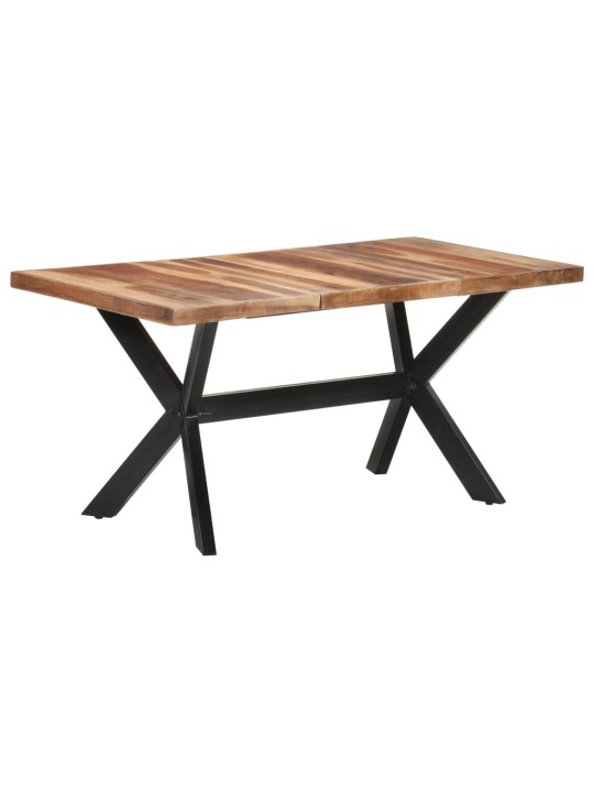 Jídelní stůl 160x80x75 cm masiv s medovou povrchovou úpravou