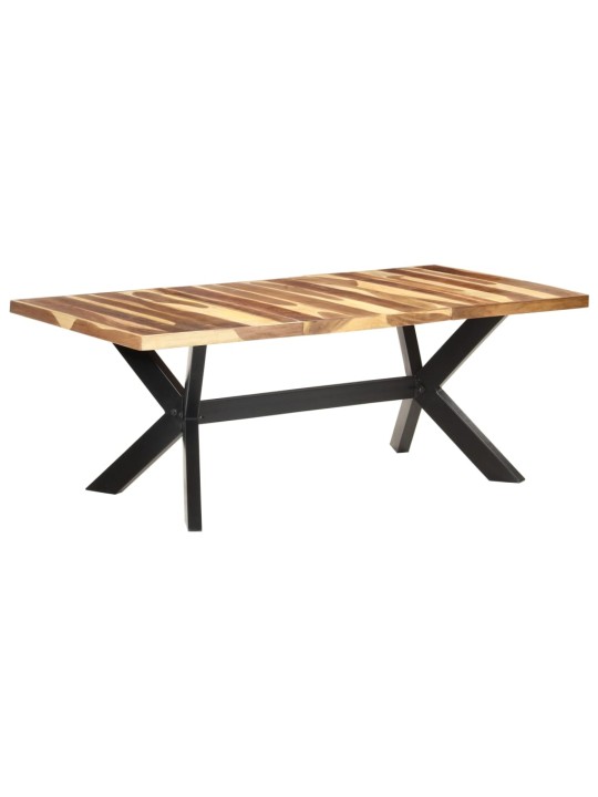 Jídelní stůl 200x100x75 cm masiv s medovou povrchovou úpravou