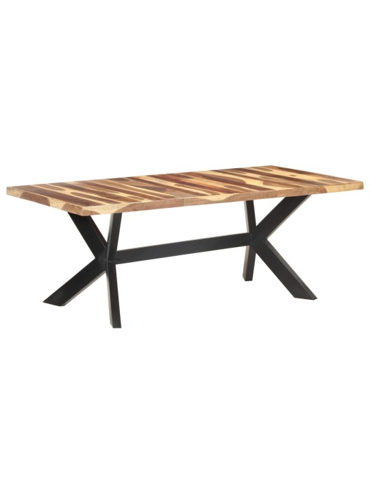 Jídelní stůl 200x100x75 cm masiv s medovou povrchovou úpravou