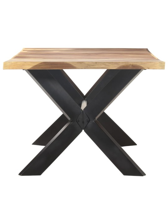 Jídelní stůl 200x100x75 cm masiv s medovou povrchovou úpravou