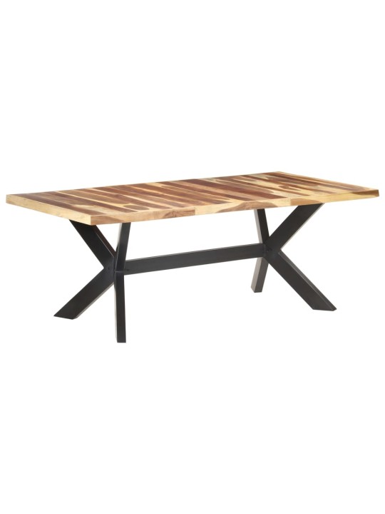 Jídelní stůl 200x100x75 cm masiv s medovou povrchovou úpravou
