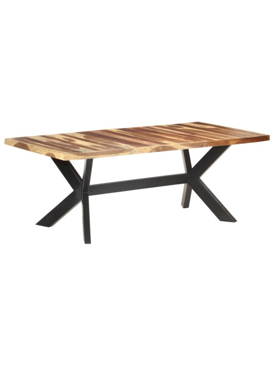 Jídelní stůl 200x100x75 cm masiv s medovou povrchovou úpravou