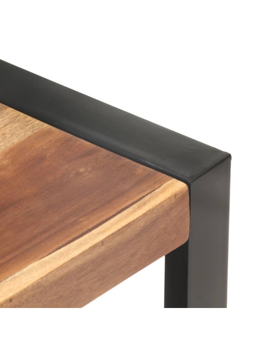 TV stolek 120x35x45 cm masiv s medovou povrchovou úpravou