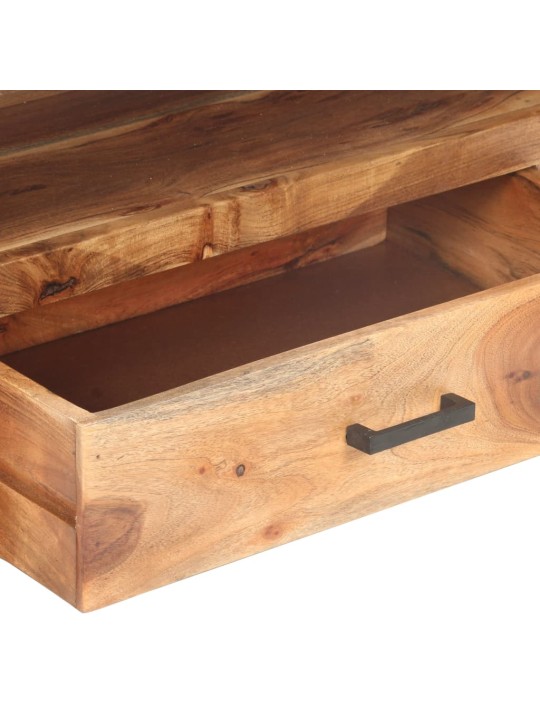 TV stolek 120x35x45 cm masiv s medovou povrchovou úpravou